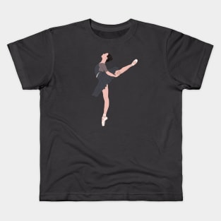 Arabesque - Ballerina Kids T-Shirt